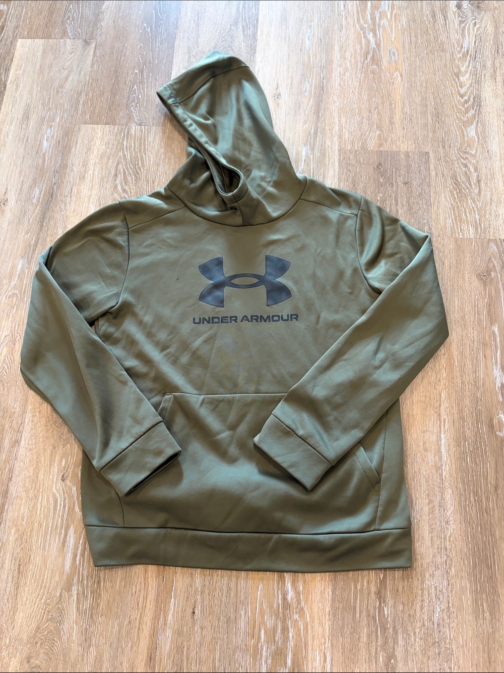 Kids Olive Green Hoodie